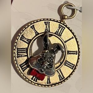 NWT / NIP Disney “The White Rabbit” from Alice in Wonderland Jewelry Charm